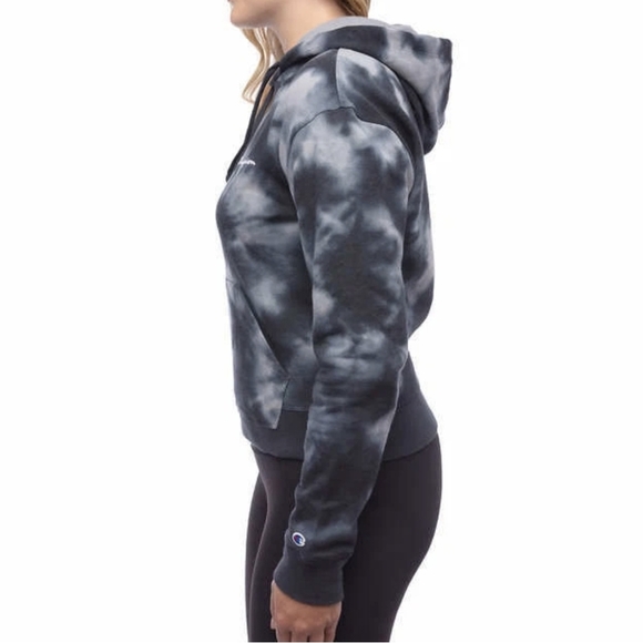 CHAMPTION French Terry Script Logo Hoodie - Picture 3 of 7